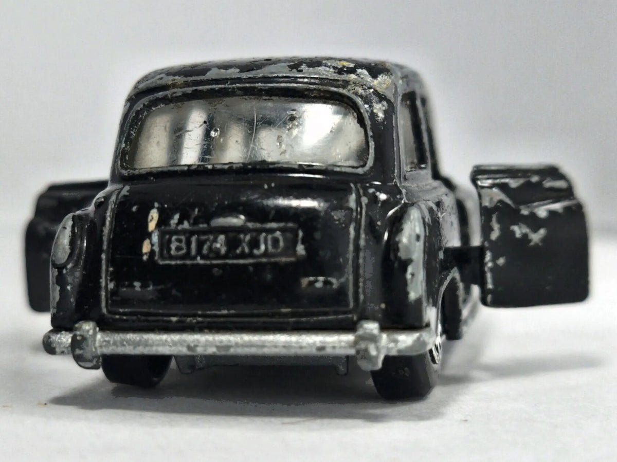 TAXI FX4R Matchbox 1986 Czarny 1:60 2xMetal – zdjęcie 6