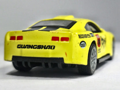 Jak CHEVROLET CAMARO, Klasch Sportgun SG, Die cast, Żółty, 1:55, Resoraki – zdjęcie 6