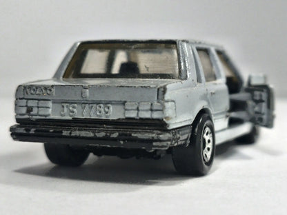 VOLVO 760 Matchbox 1986 Srebrny 1:60 Made in Macau – zdjęcie 6