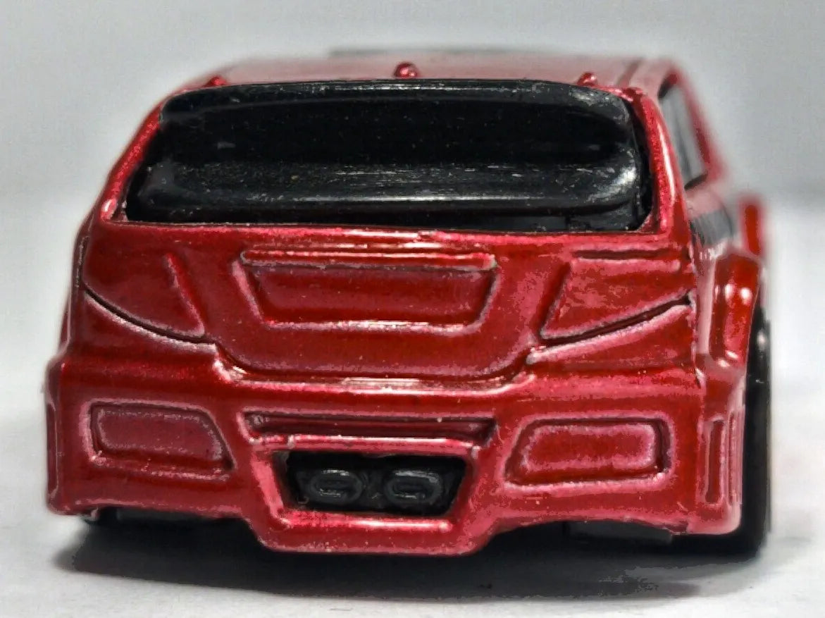Vaudacious Hot Wheels 2002 First Editions 1:64 Luzak Czerwony – zdjęcie 6