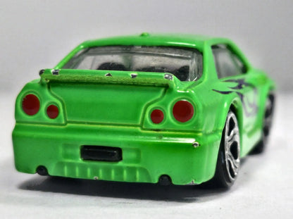 Turbo Racing C64 Jak Nissan GT-R Teamsterz Zielony 1:64 – zdjęcie 6
