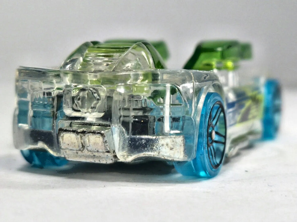 What-4-2 Hot Wheels 2003 X-Raycers 1:64 Luzak Przeźroczysty – zdjęcie 6