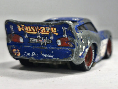 ZYGZAK MCQUEEN Z FILMU AUTA, Disney, Die cast, Niebieski,, 1:55, Resoraki – zdjęcie 6