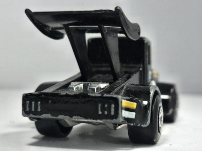 Ciężarówka Kenworth Matchbox 1982 Czarny 1:64 Made in Macau – zdjęcie 6