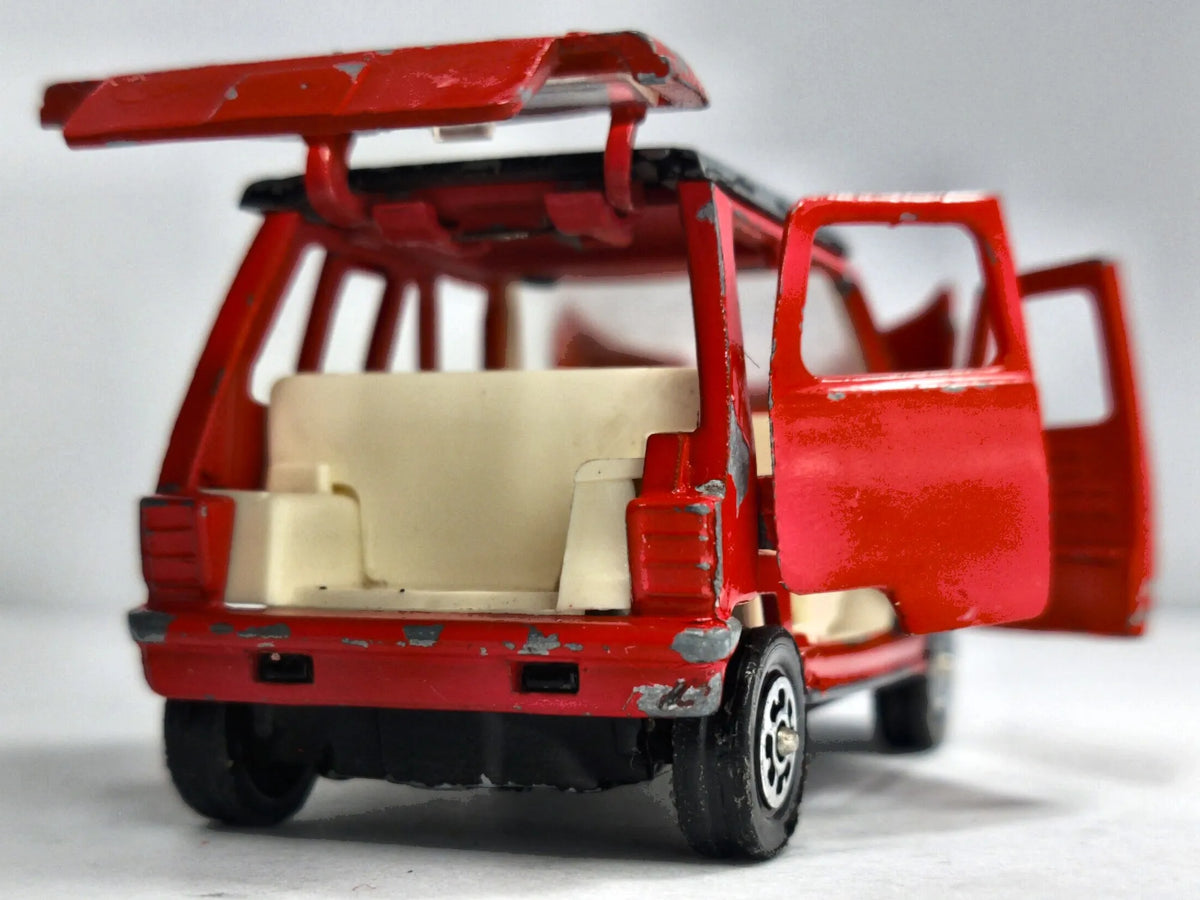 OSI DAF CITY CAR Mainline Majorette 1971 Czerwony 1:43 Made in France – zdjęcie 6