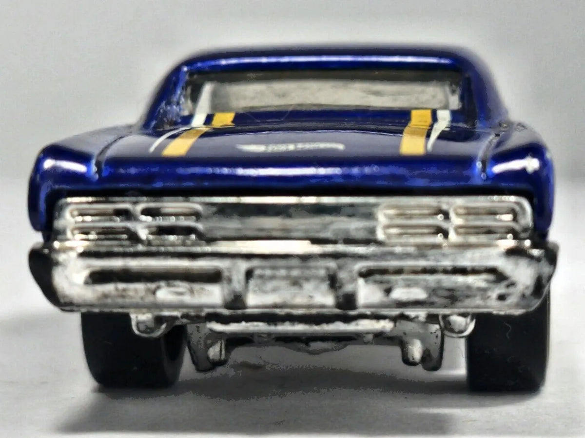 Pontiac Gto 1967 Mainline Hot Wheels Granatowy 1:64 – zdjęcie 6