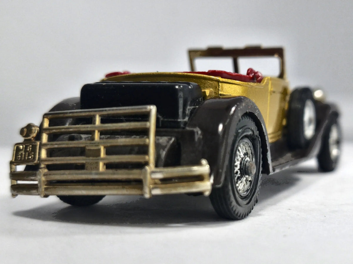 1930 Packard Victoria Matchbox 1969 Złoty 1:43 Made in England – zdjęcie 6