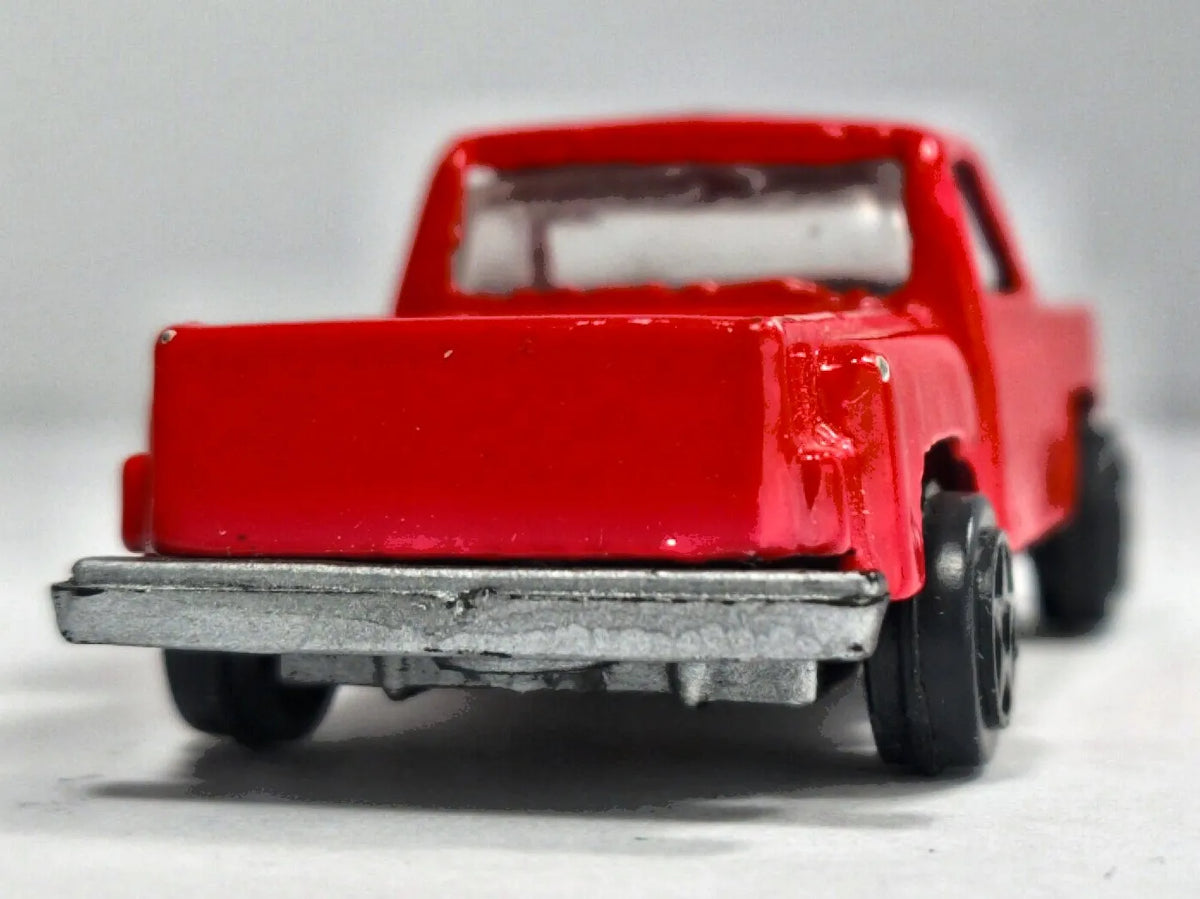 CHEVROLET C10 STEPSIDE, Zylmex, Die cast, Czerwony, 1:66, Resoraki – zdjęcie 6