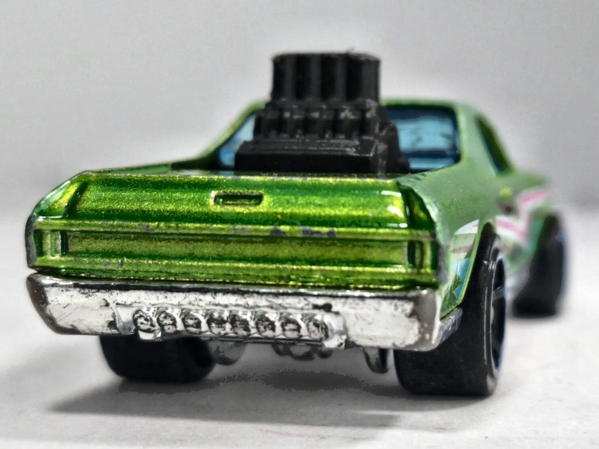 1970 CHEVROLET EL CAMINO, Hot Wheels, Die cast, Zielony, 1:64, Resoraki – zdjęcie 6