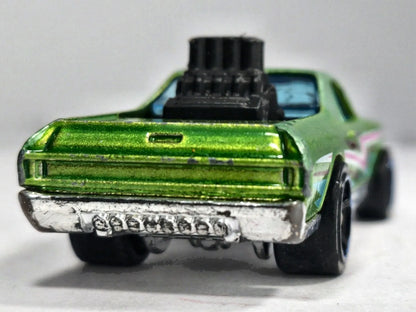 1970 CHEVROLET EL CAMINO, Hot Wheels, Die cast, Zielony, 1:64, Resoraki – zdjęcie 6