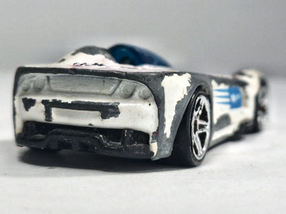 Monoposto Hot Wheels 2000 Biały 1:64 Vintage – zdjęcie 6