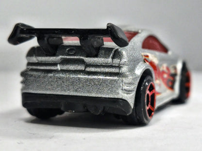 ID ASPHALT ASSAULT Hot Wheels x McDonald's 2005 Srebrny 1:64 – zdjęcie 6