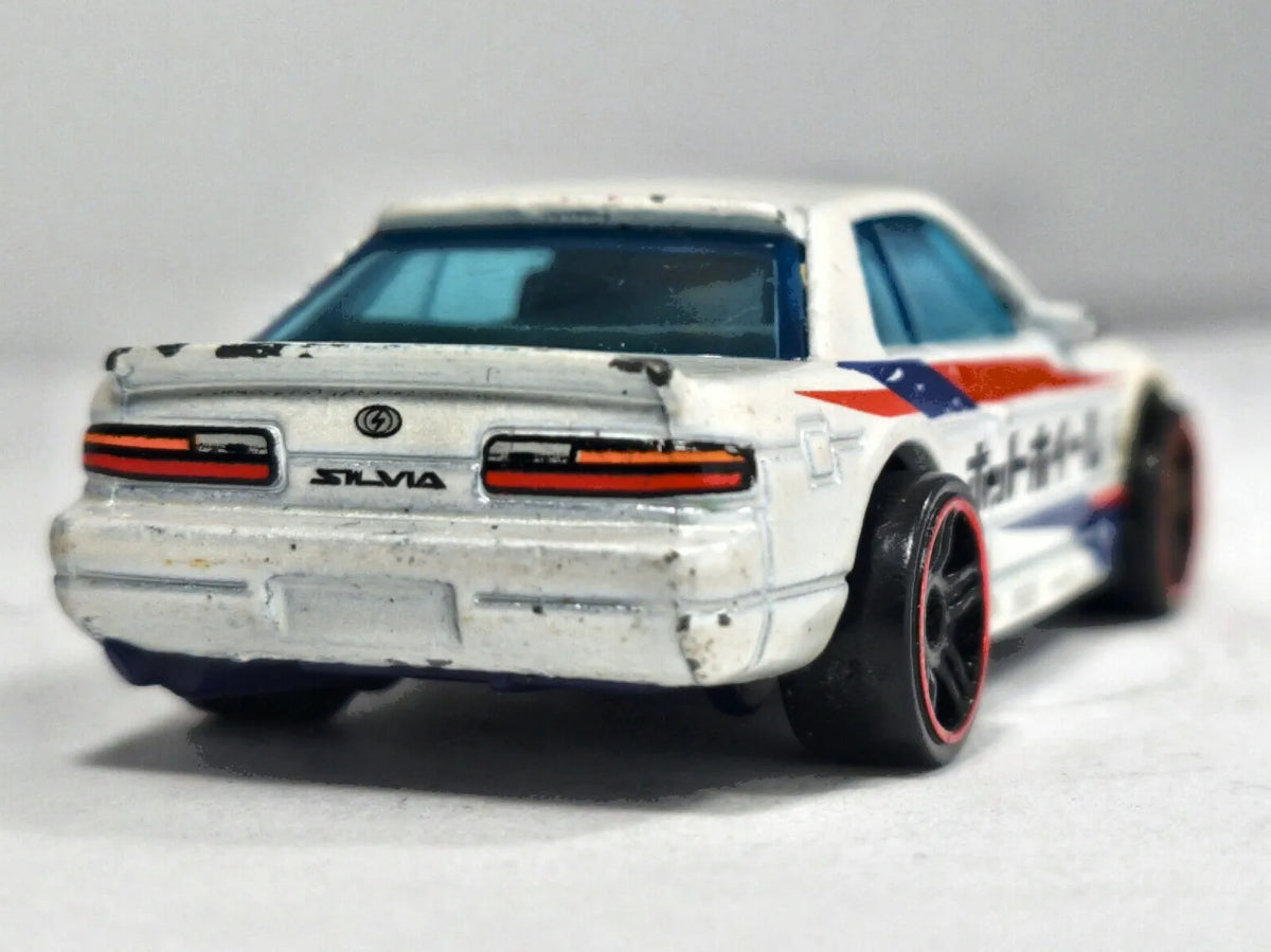 Nissan Silvia (S13) Hot Wheels 2019 HW J-IMPORTS 1:64 Luzak Srebrny – zdjęcie 6