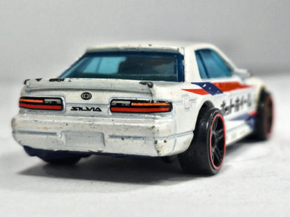 Nissan Silvia (S13) Hot Wheels 2019 HW J-IMPORTS 1:64 Luzak Srebrny – zdjęcie 6