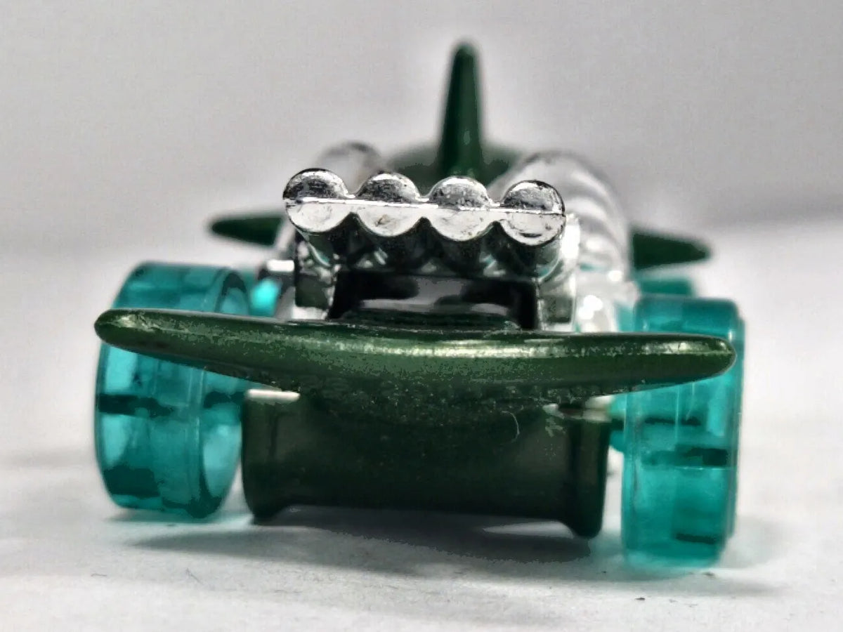 Sharkruiser Hot Wheels 2001 1:64 Luzak Zielony – zdjęcie 6