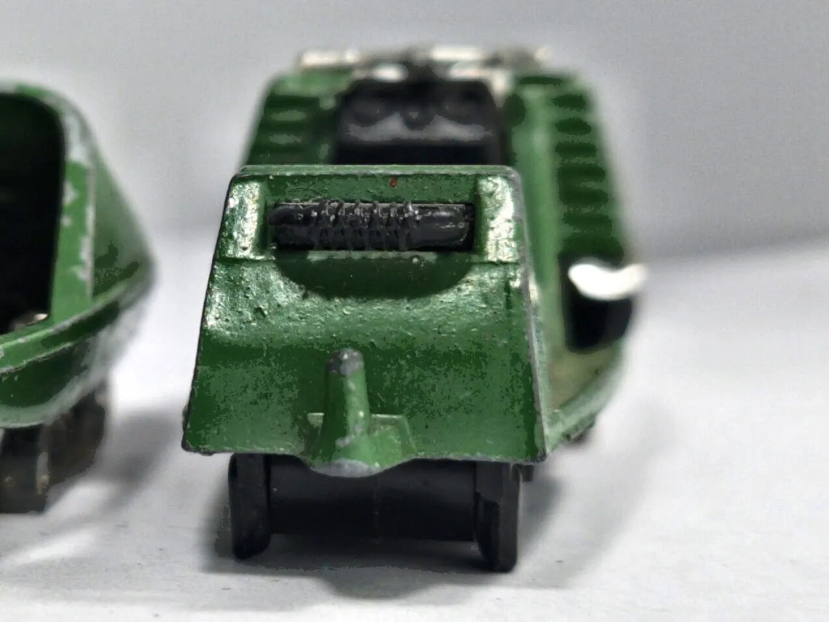 Moto-Neige Majorette '70 Zielony 1:36 Made in France Shell – zdjęcie 6