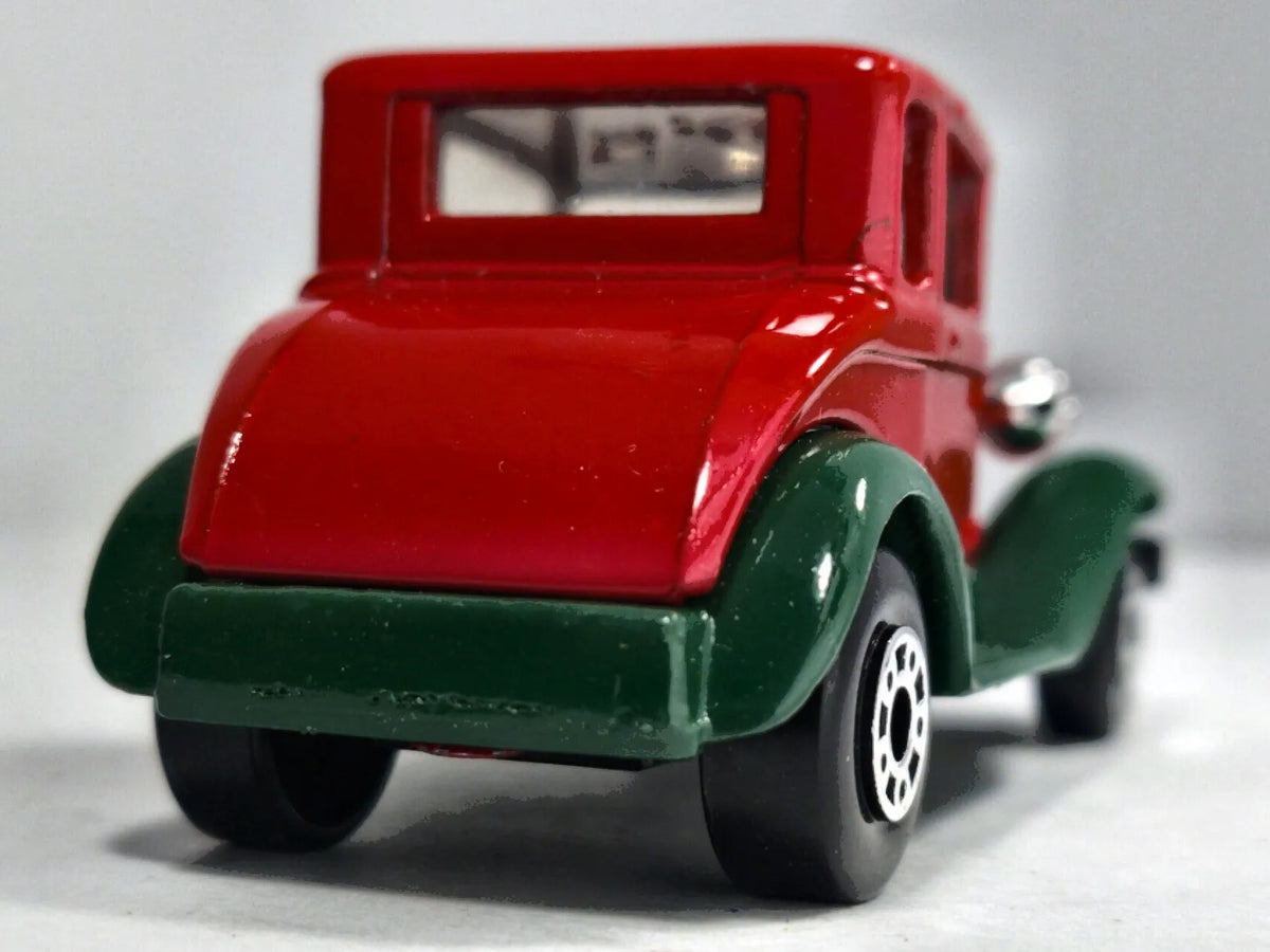 MODEL A FORD Matchbox 1979 Czerwony 1:48 Made in Macau – zdjęcie 6