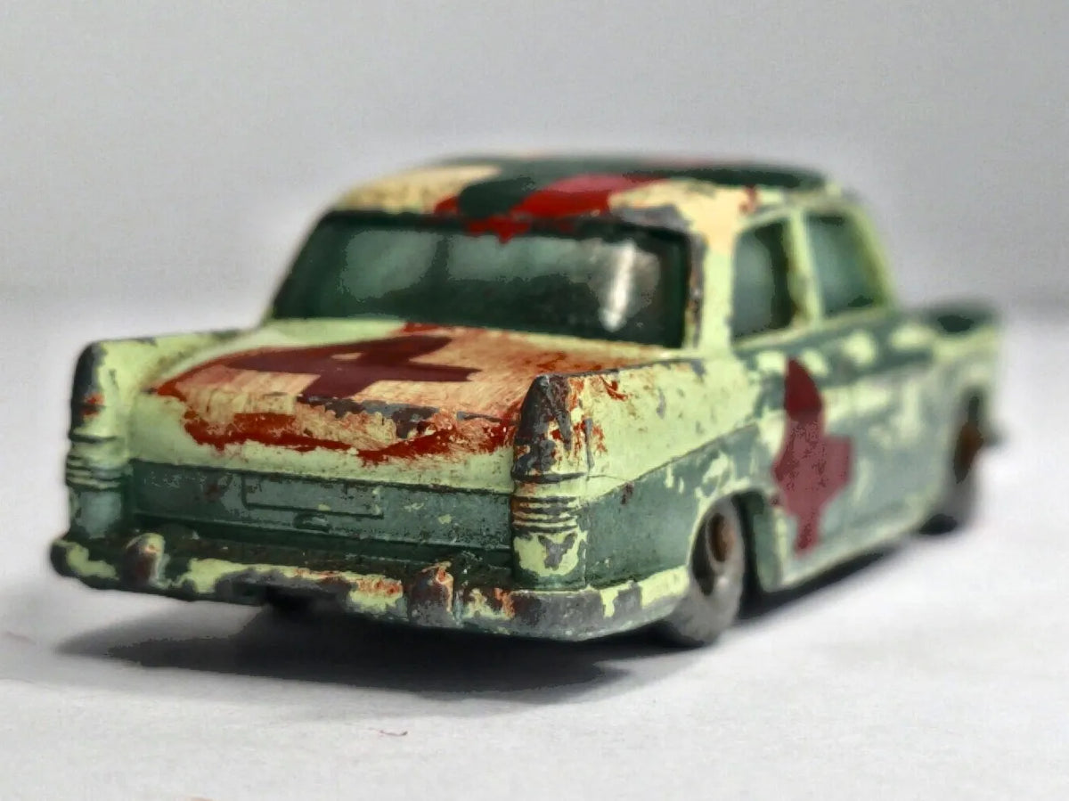 AUSTIN A55 CAMBRIDGE Matchbox '50 Zielony 1:64 Made in England – zdjęcie 6