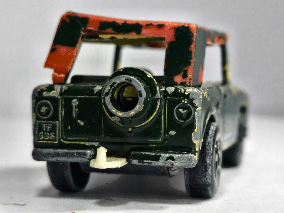 FIELD CAR Matchbox Series Matchbox 1969 Zielony 1:60 Made in England – zdjęcie 6