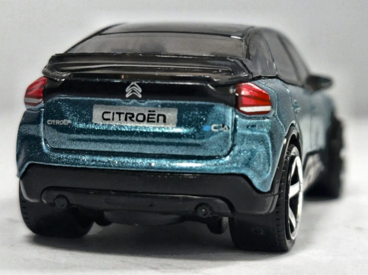 2023 Citroën ë-C4 Matchbox 2023 1:64 Turkusowy Miejski – zdjęcie 6