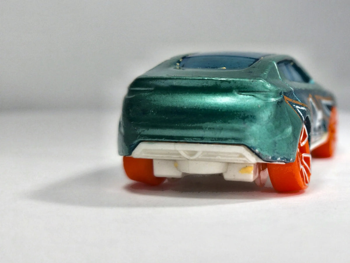 GRAND CROSS, RACE TEAM, Hot Wheels 2022, Die cast HFV85, Zielony, 1:64 – zdjęcie 6