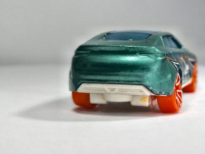 GRAND CROSS, RACE TEAM, Hot Wheels 2022, Die cast HFV85, Zielony, 1:64 – zdjęcie 6