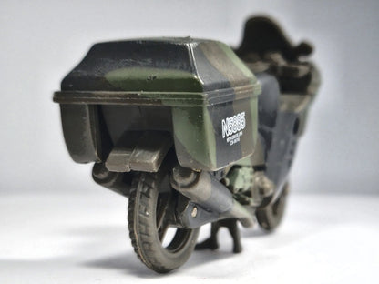 MOTOCYKL WOJSKOWY BMW R 1200 RT, Hasbro, N5885, Zielony, 1:18, Resoraki – zdjęcie 6