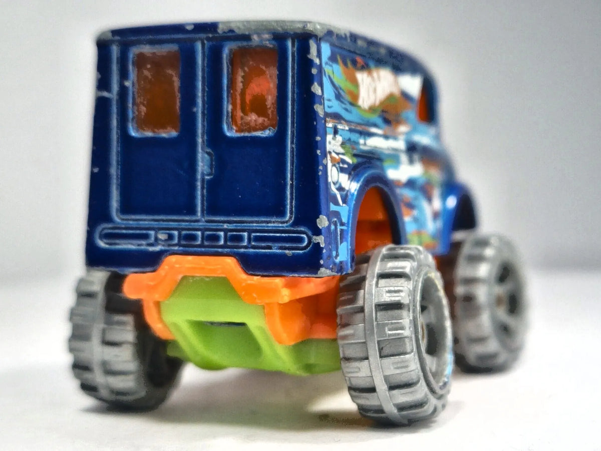 DAIRY DELIVERY, HW Art Cars, Hot Wheels 2012, Die cast 1, Niebieski, 1:64 – zdjęcie 6