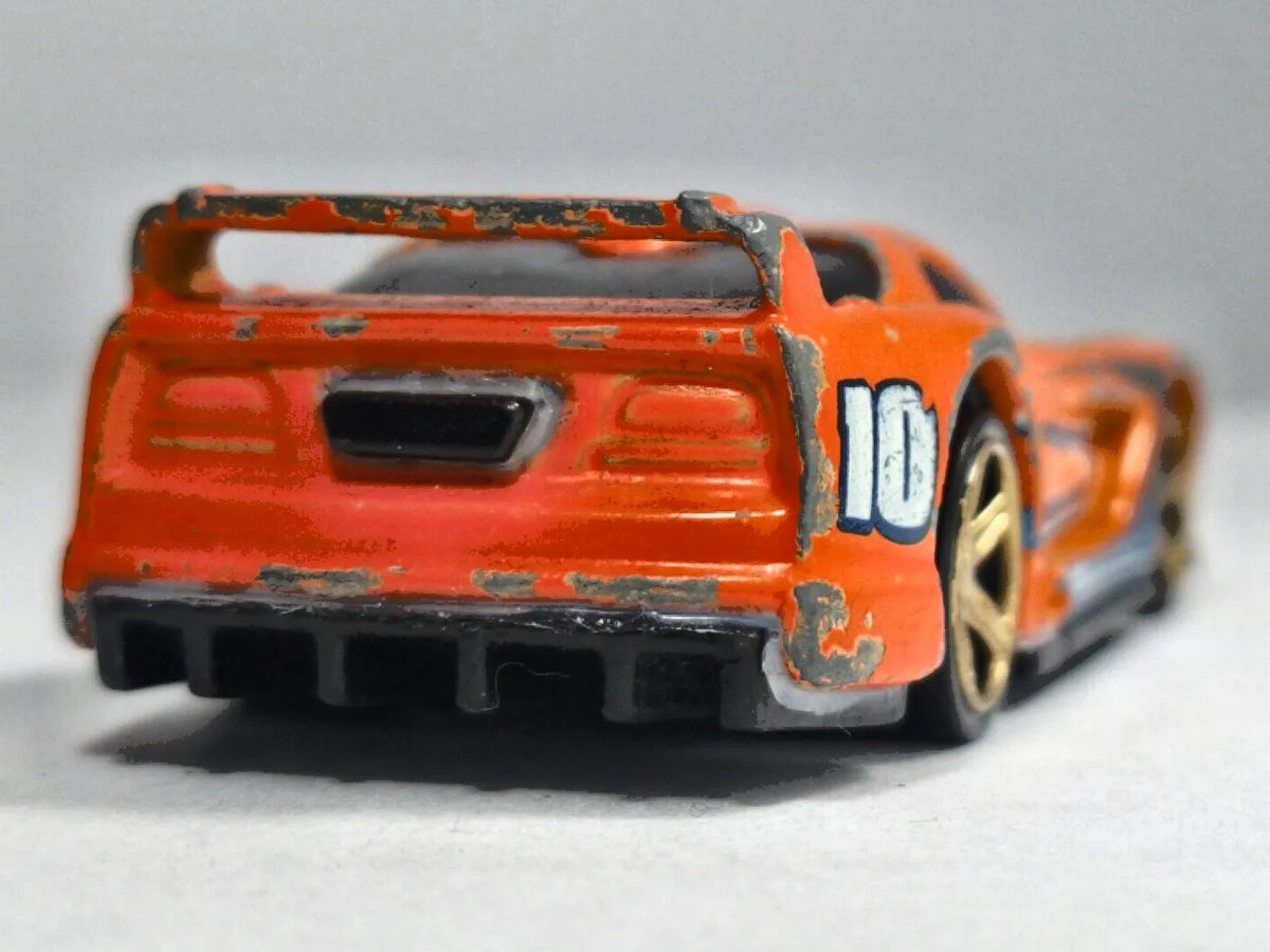 DODGE VIPER GTS-R, Hot Wheels, Die cast H26, Pomarańczowy, 1:64, Resoraki – zdjęcie 6