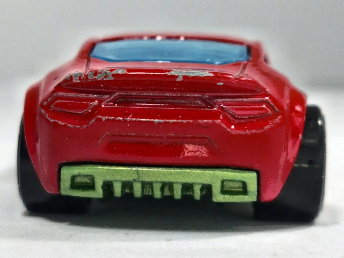 Torque Twister Hot Wheels 2009 HW Racing 1:64 Luzak Czerwony – zdjęcie 6