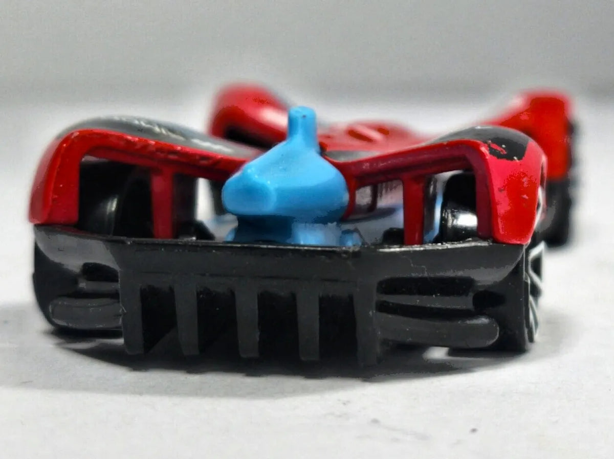 Roborace Robocar Hot Wheels 2013 HW EXOTICS 1:64 Luzak Czerwony – zdjęcie 6