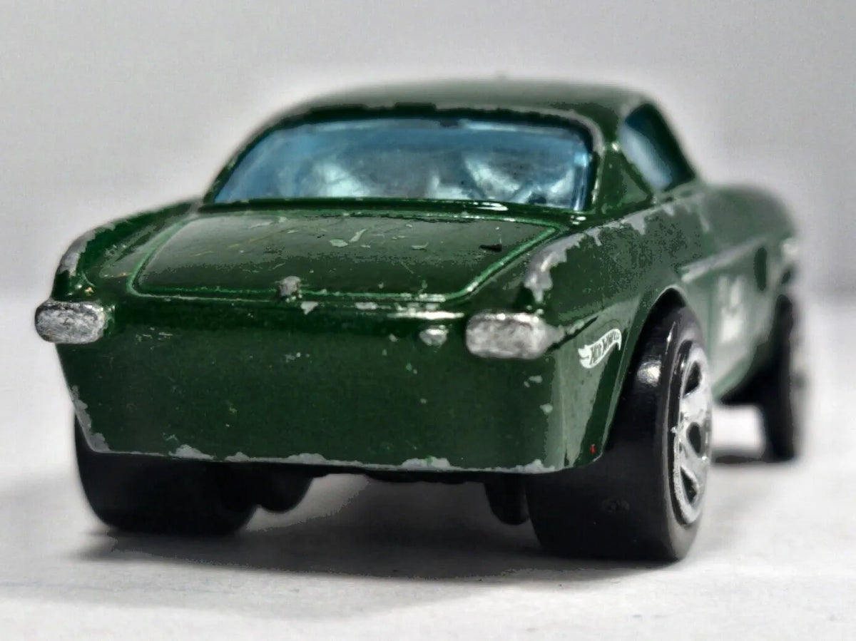 VOLVO P1800 GASSER Hot Wheels 2022 HKG27 Zielony 1:62 – zdjęcie 6