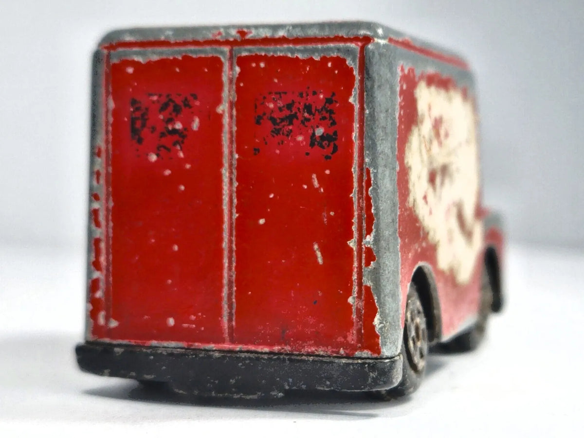 DELIVERY VAN, Ertl, Made in Usa, Die cast 2523P, Czerwony, 1:64, Resoraki – zdjęcie 6