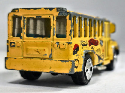 SCHOOL BUS, Matchbox 2000, Die cast, Żółty, 1:64, Resoraki – zdjęcie 6