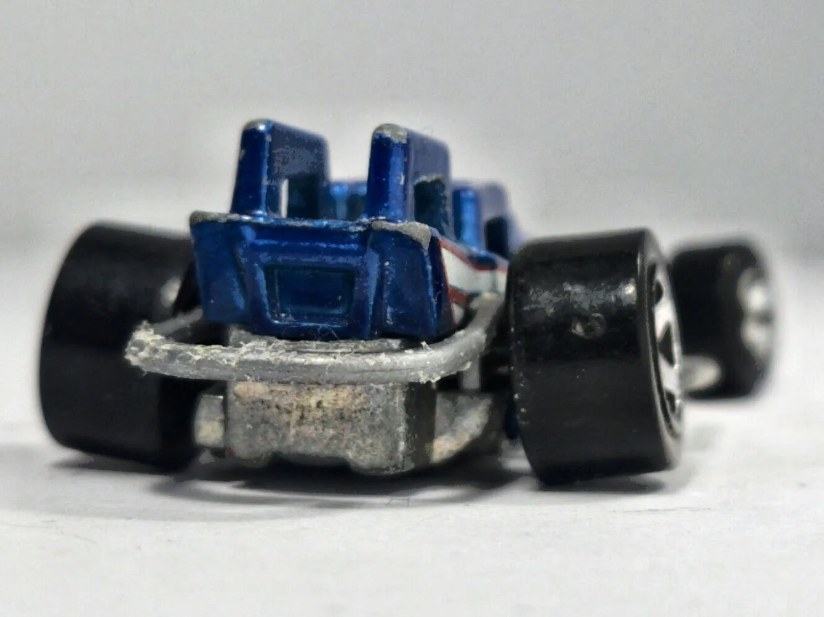 Super Modified Hot Wheels 1997 1:64 4 Luzak Niebieski 2xMetal – zdjęcie 6