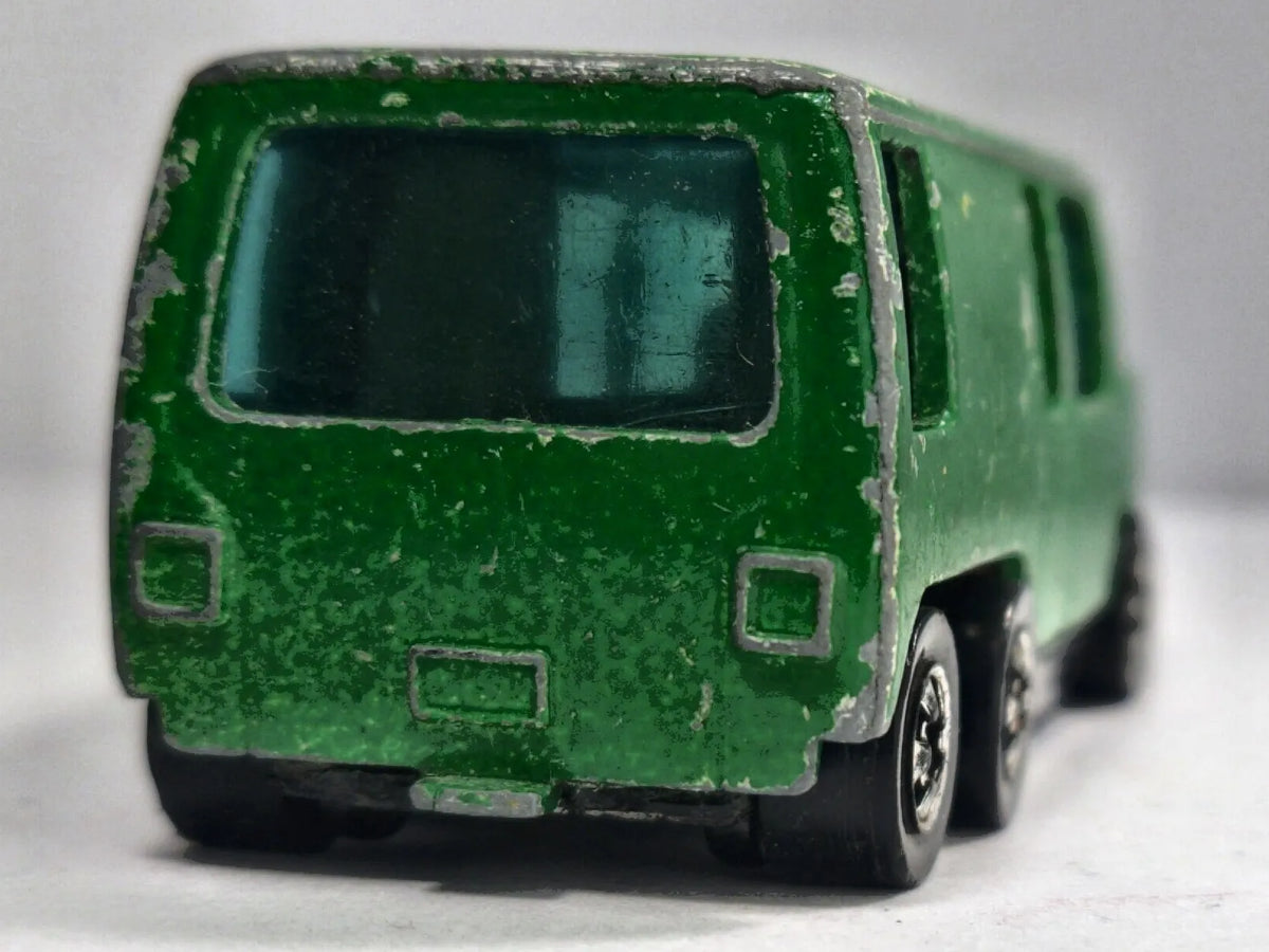 GMC MOTOR HOME, Hot Wheels 1977, Vintage Die cast, Zielony, 1:64, Resoraki – zdjęcie 6