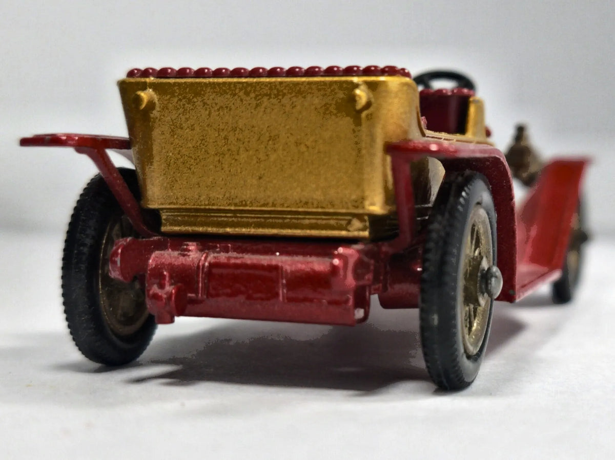 1912 Simplex Yesteryear Matchbox '70 Czerwony 1:43 Made in England – zdjęcie 6