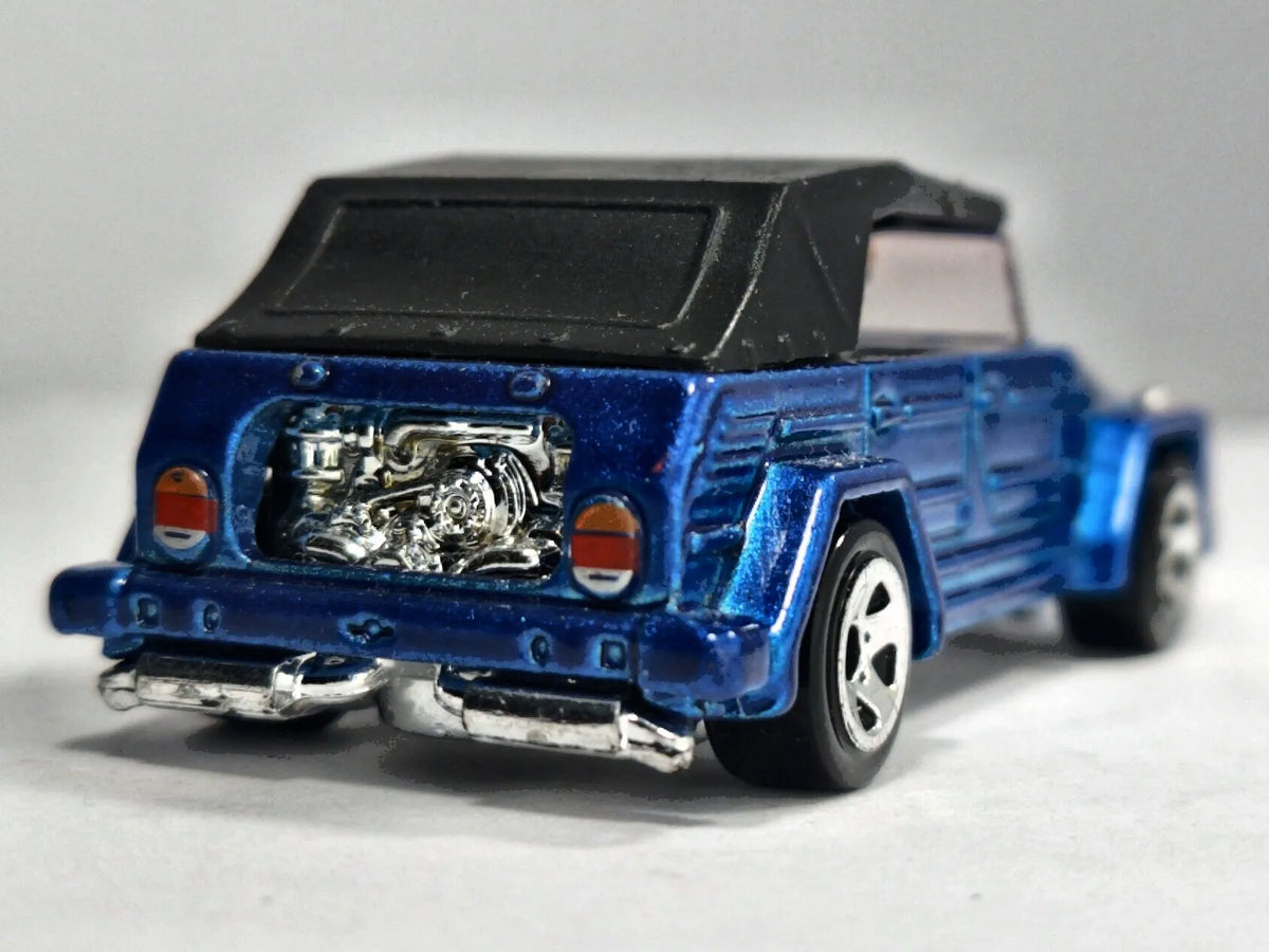 VOLKSWAGEN TYPE 181 HW Premiere Hot Wheels 2009 Niebieski 1:64 – zdjęcie 6