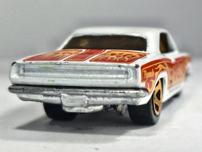 '68 PLYMOUTH BARRACUDA FORMULA S, Hot Wheels 2012, Die cast, Biały, 1:64 – zdjęcie 6