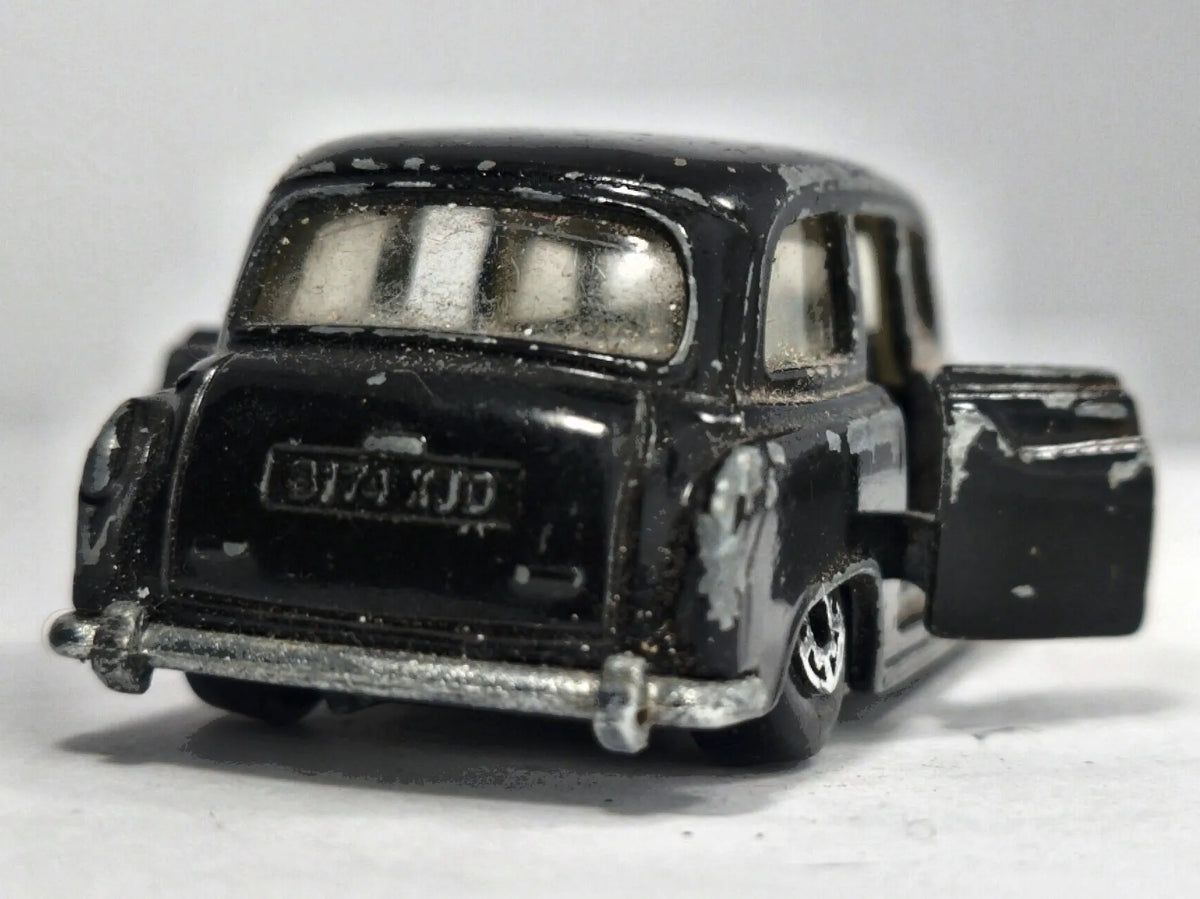 TAXI FX4R Matchbox 1986 Czarny 1:60 Made in Macau – zdjęcie 6