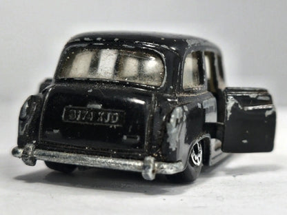 TAXI FX4R Matchbox 1986 Czarny 1:60 Made in Macau – zdjęcie 6