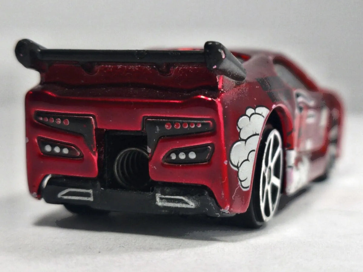 Street Speeder Maisto Bordowy 1:52 – zdjęcie 6