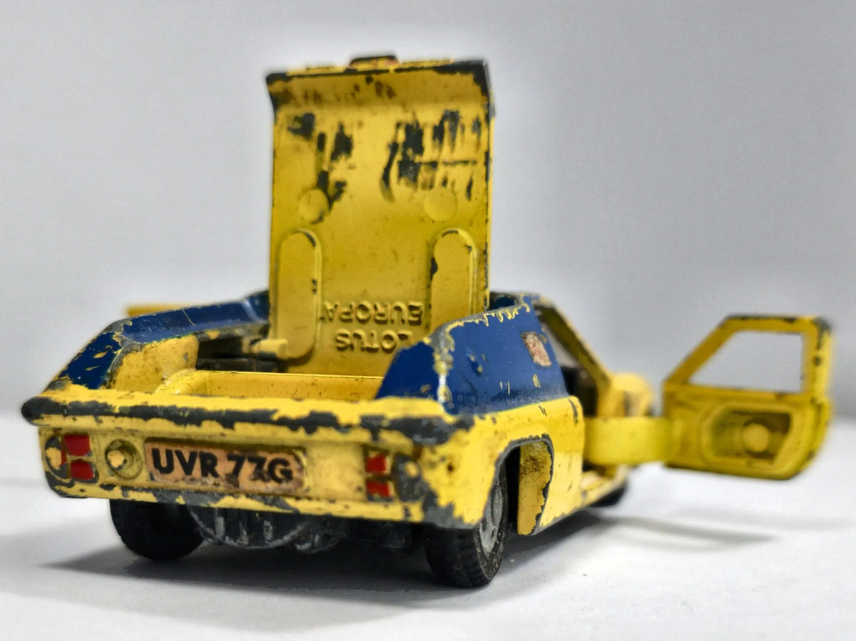Lotus Europa Dinky Toys '70 Żółty 1:43 Made in England – zdjęcie 6