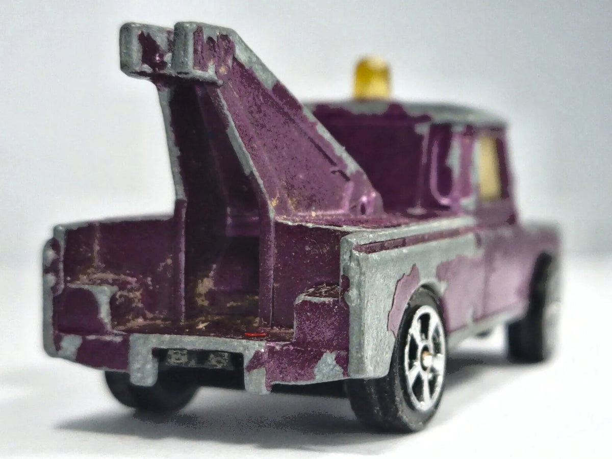 LAND ROVER, Corgi Juniors, Made in Gt Britain, Die cast 3396/69 Fiolet 1:64 – zdjęcie 6