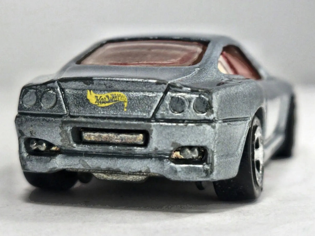 FERRARI 550 MARANELLO Hot Wheels 1999 Srebrny 1:64 – zdjęcie 6