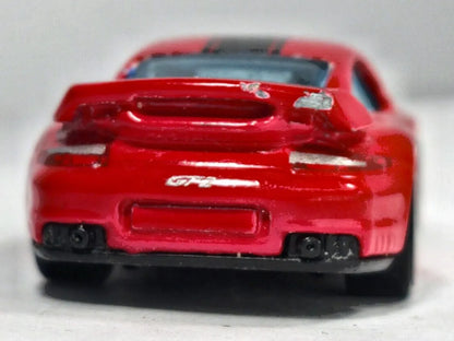 Porsche 911 GT3 RS Hot Wheels 2007 1:64 Luzak Czerwony – zdjęcie 6
