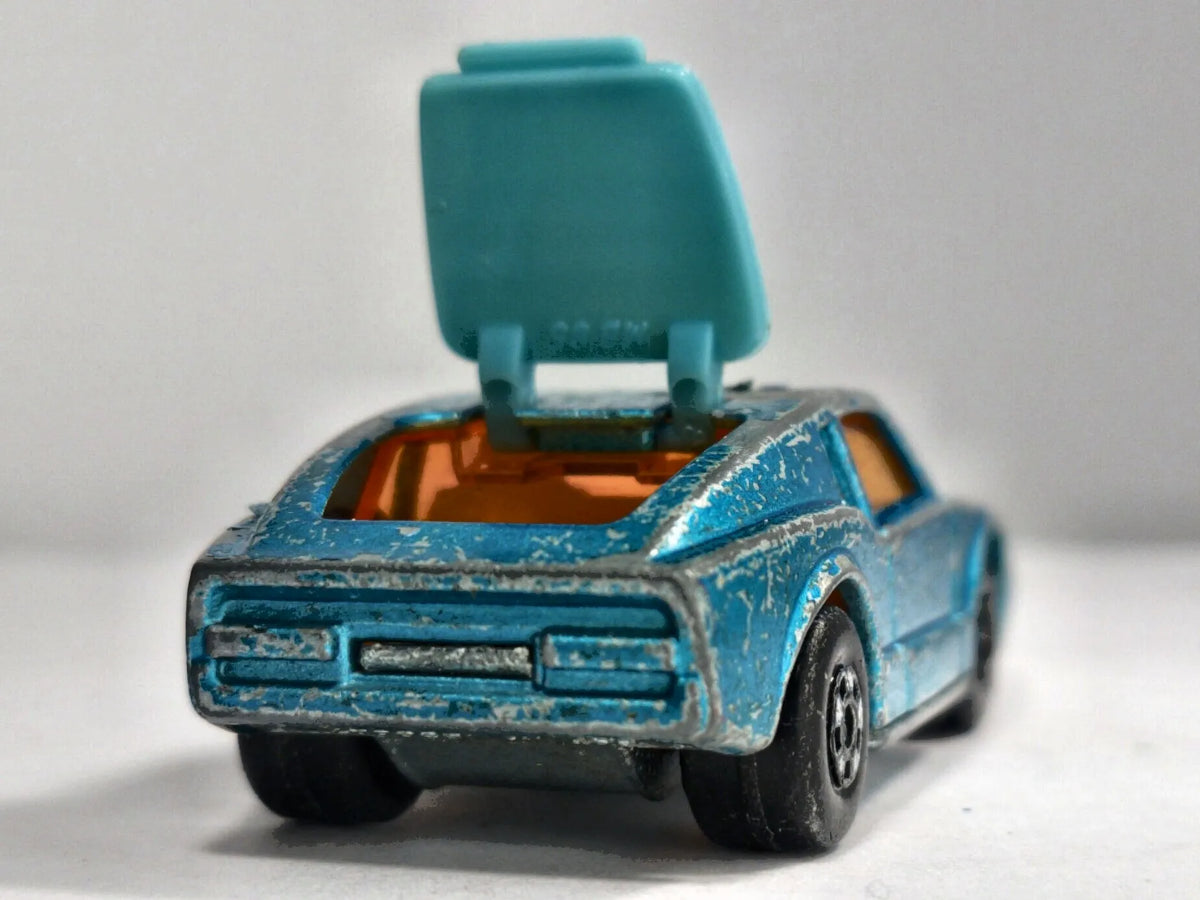 SAAB SONETT III Superfast Matchbox 1973 Niebieski 1:55 Made in England – zdjęcie 6