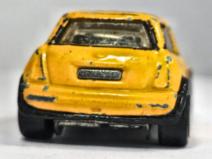 Mini Cooper Hot Wheels 2001 1:64 Luzak Żółty 2xMetal – zdjęcie 6