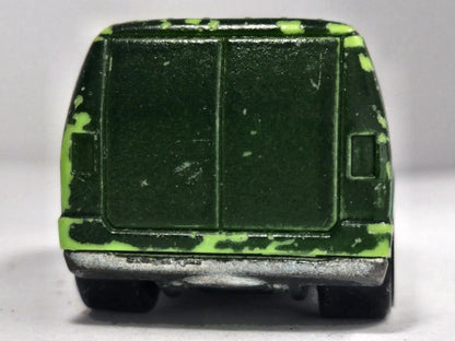 Dodge Van Hot Wheels 2007 Color Shifters 1:64 Van Luzak Zielony – zdjęcie 6