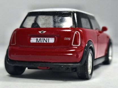 Mini Cooper Welly Czerwony 1:48 – zdjęcie 6